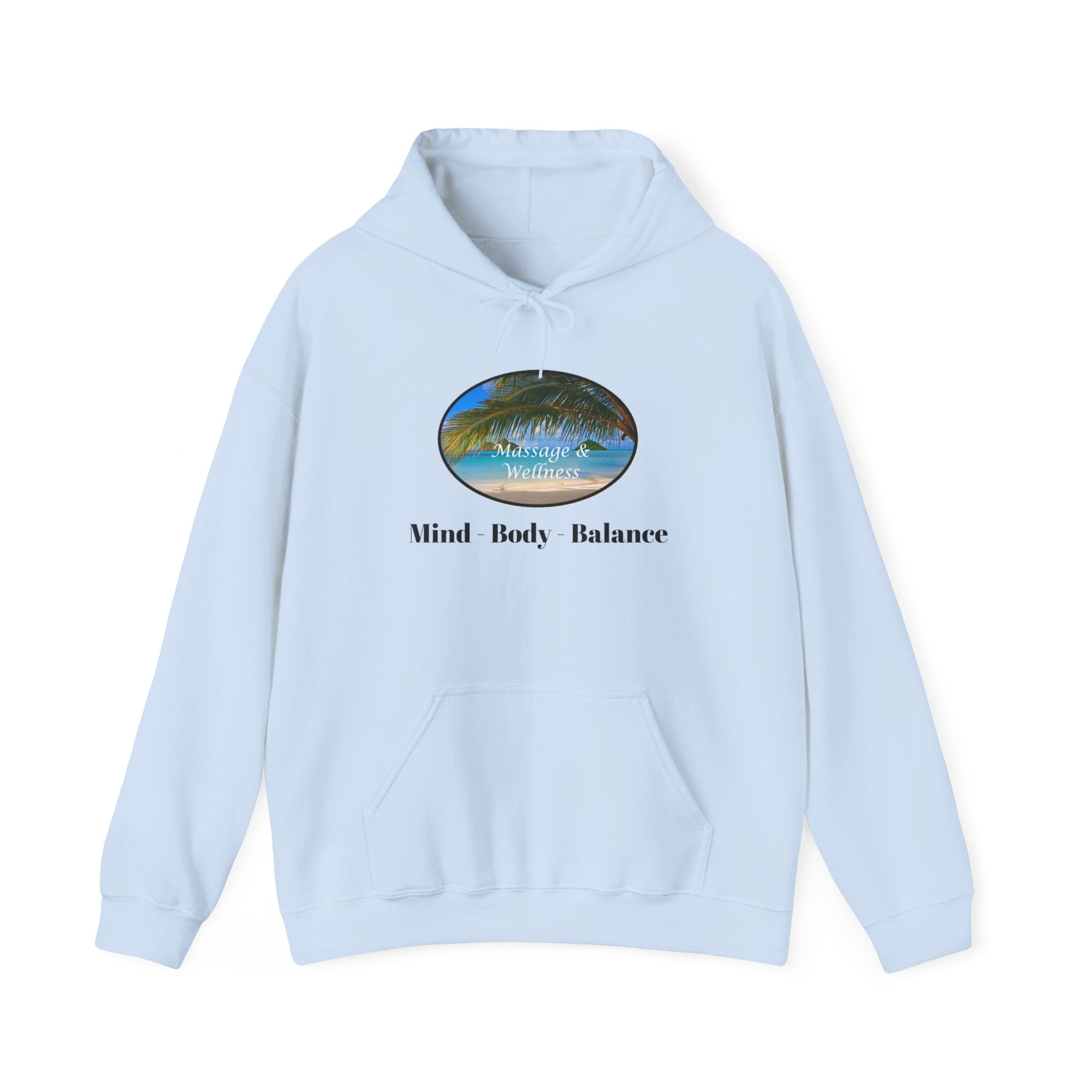 Hoodie — Mind Body Balance Tropical Wellness Graphic