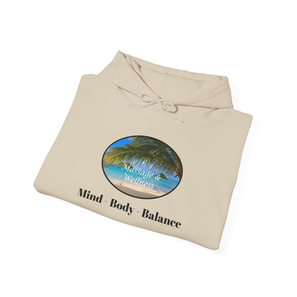 Hoodie — Mind Body Balance Tropical Wellness Graphic