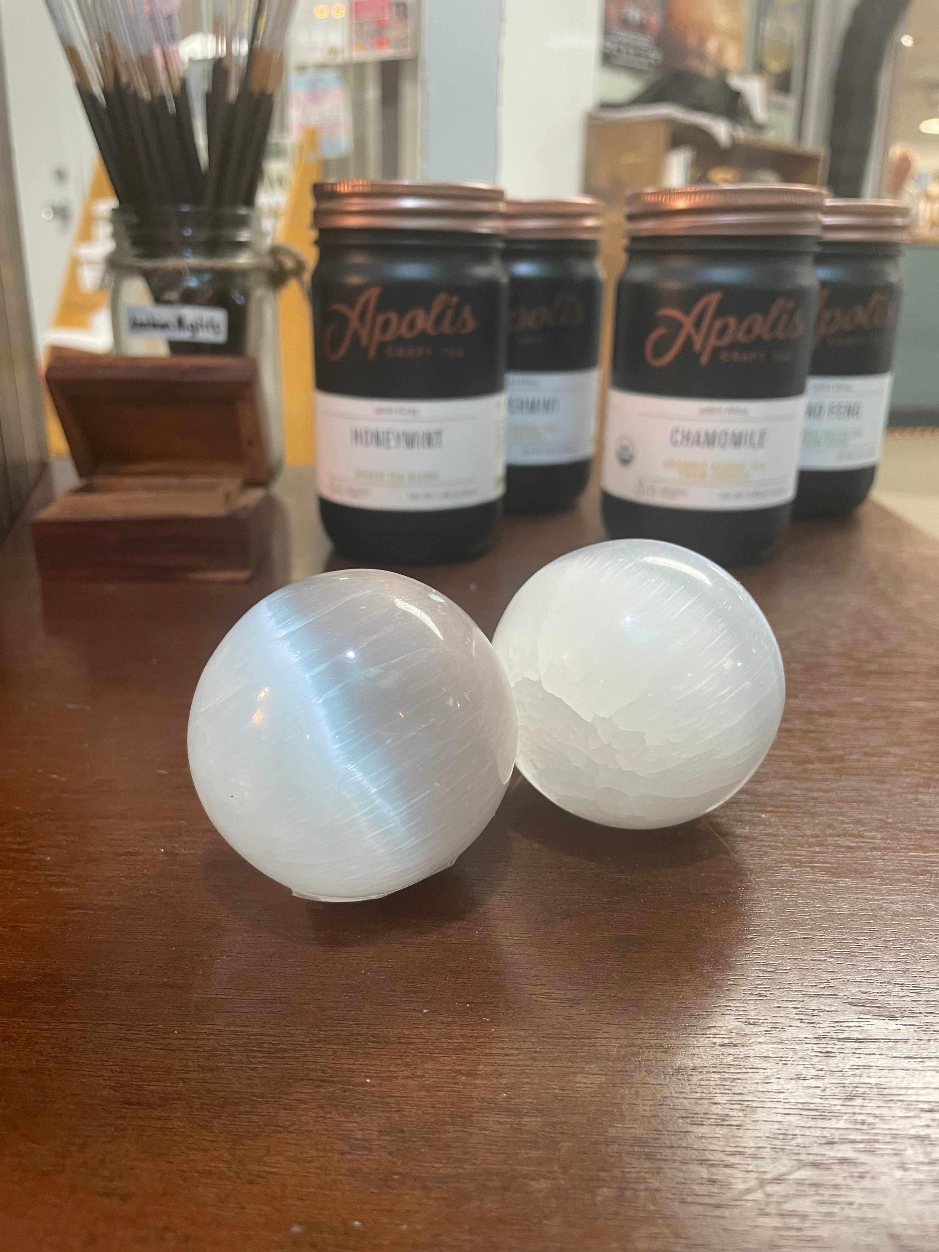 Selenite Sphere