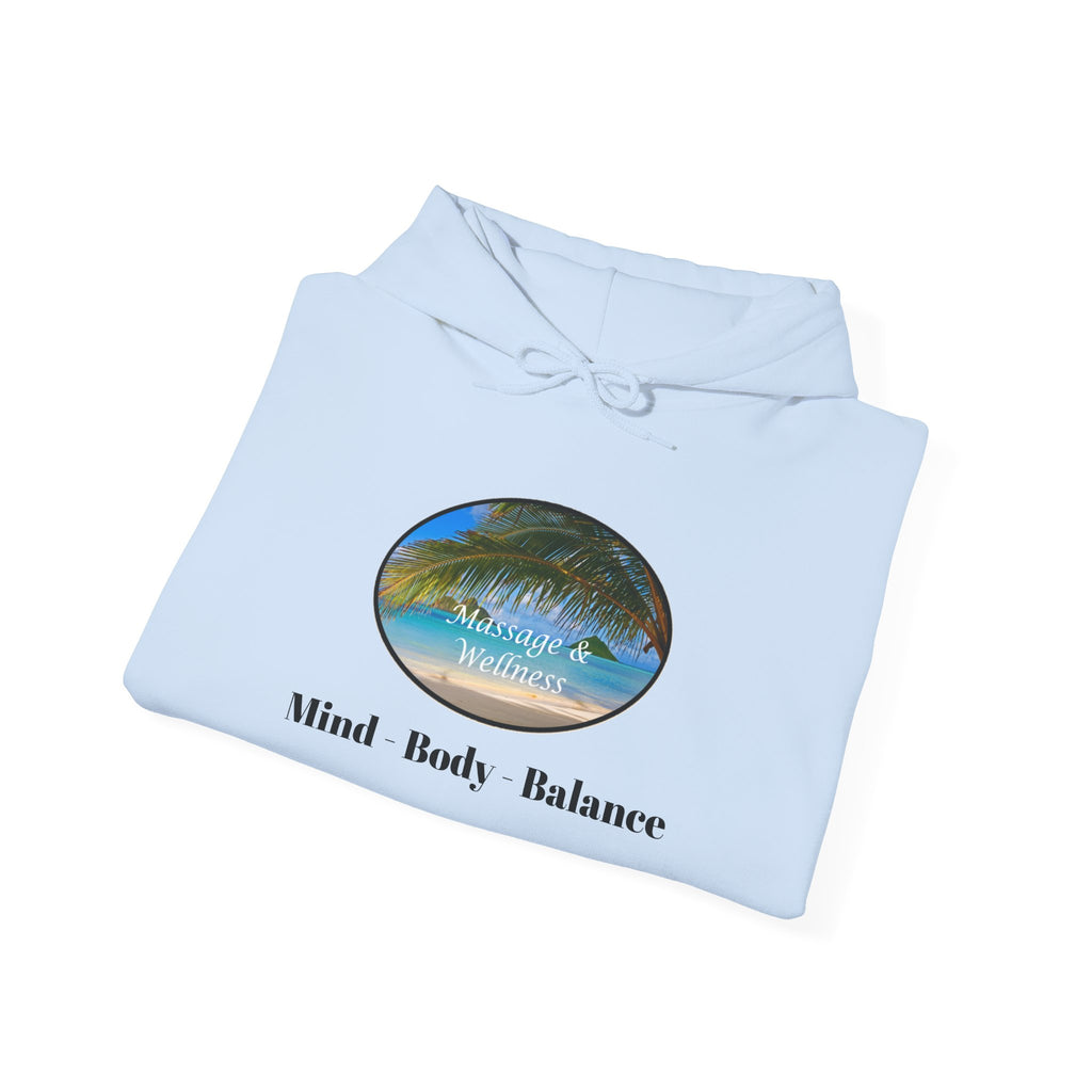 Hoodie — Mind Body Balance Tropical Wellness Graphic
