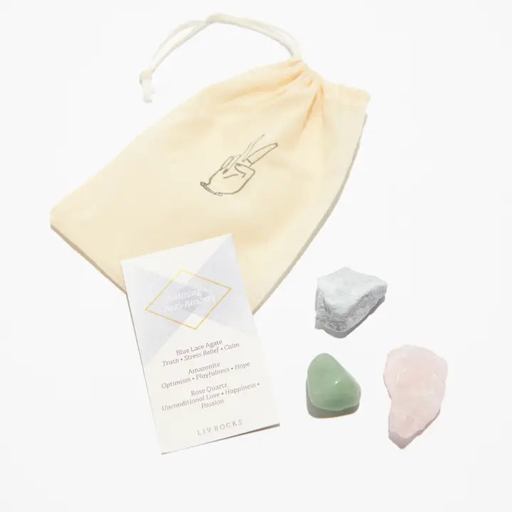 Calm + Anti-Anxiety Crystal Set