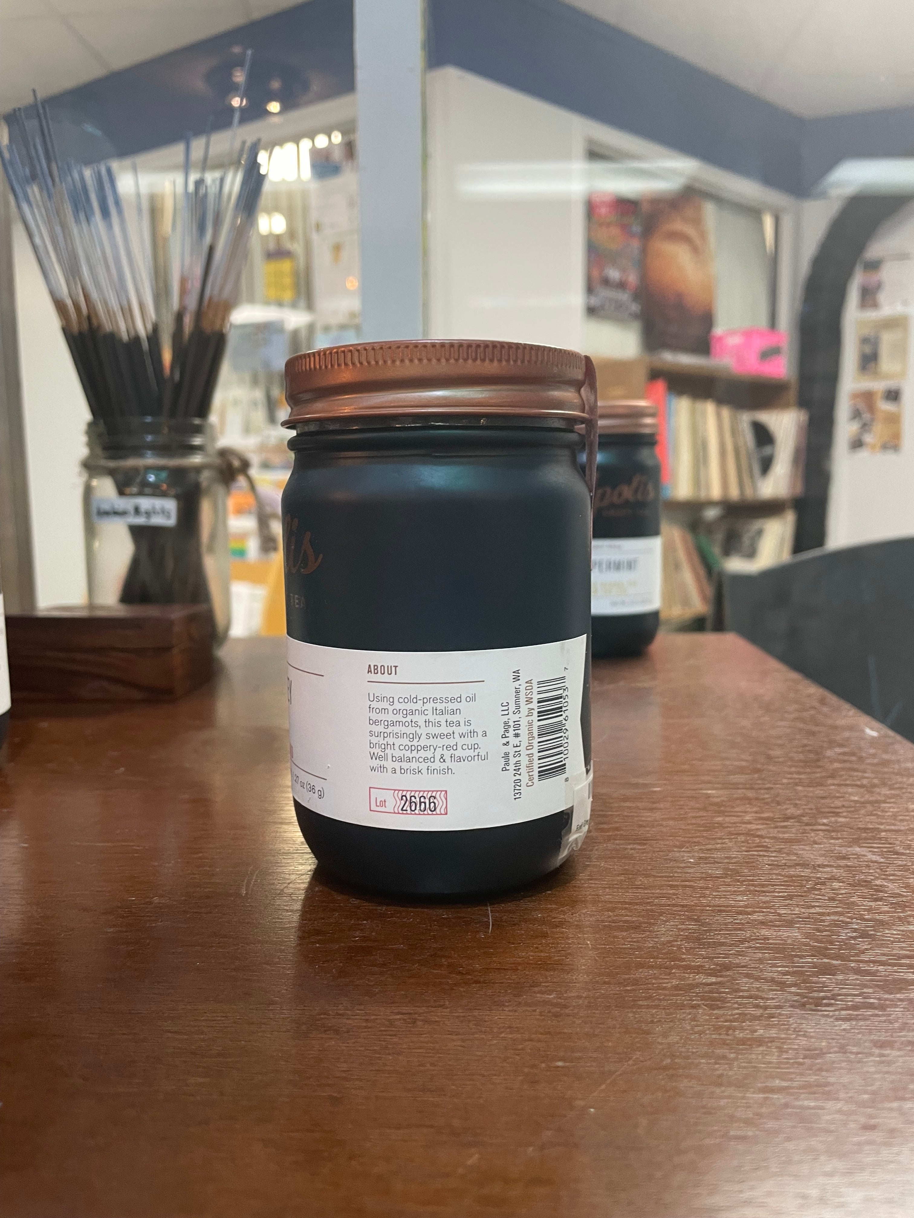 Apolis Earl Gray Tea