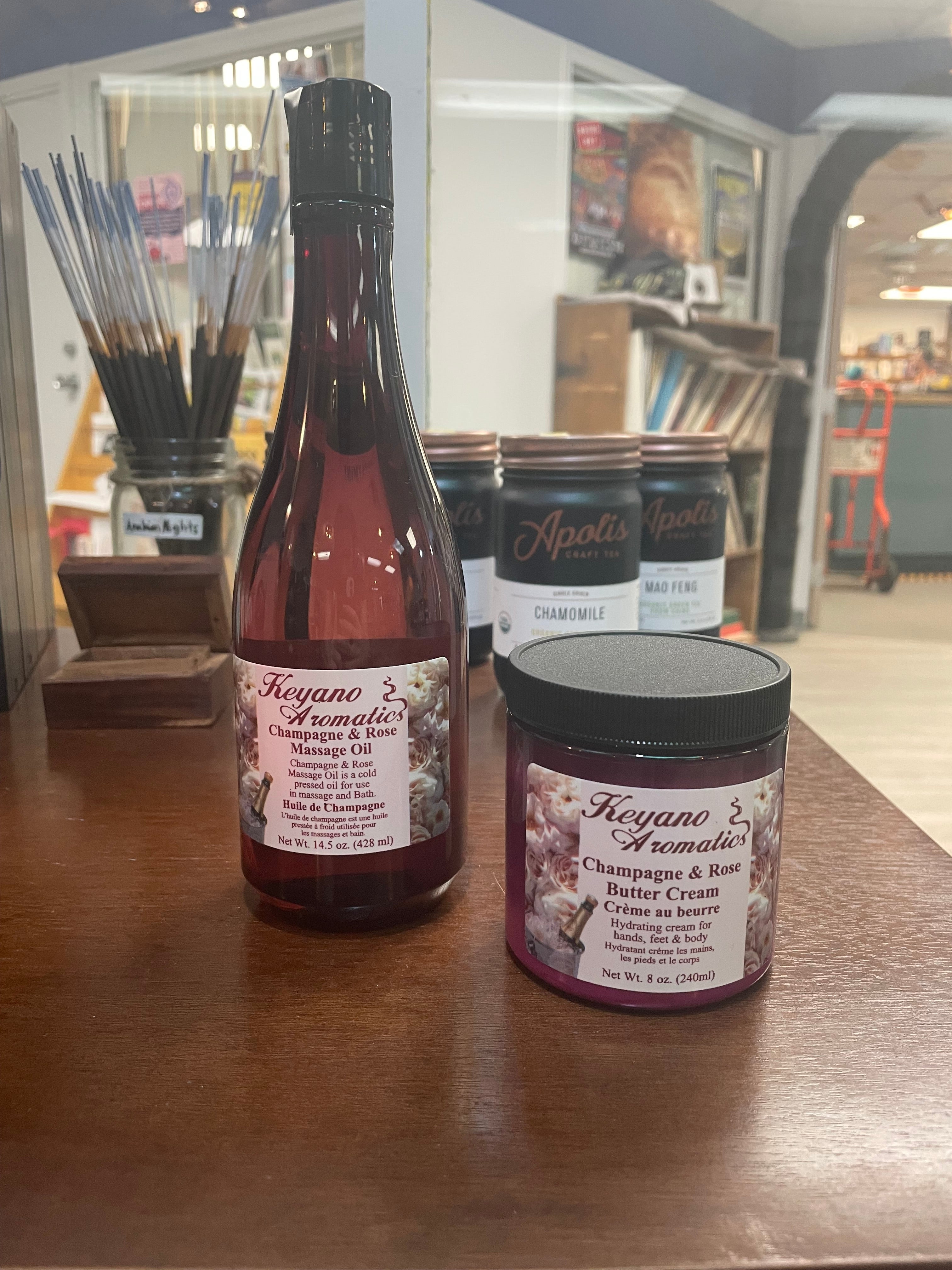 Keyano Aromatics Champagne Rose Oil & Butter Cream