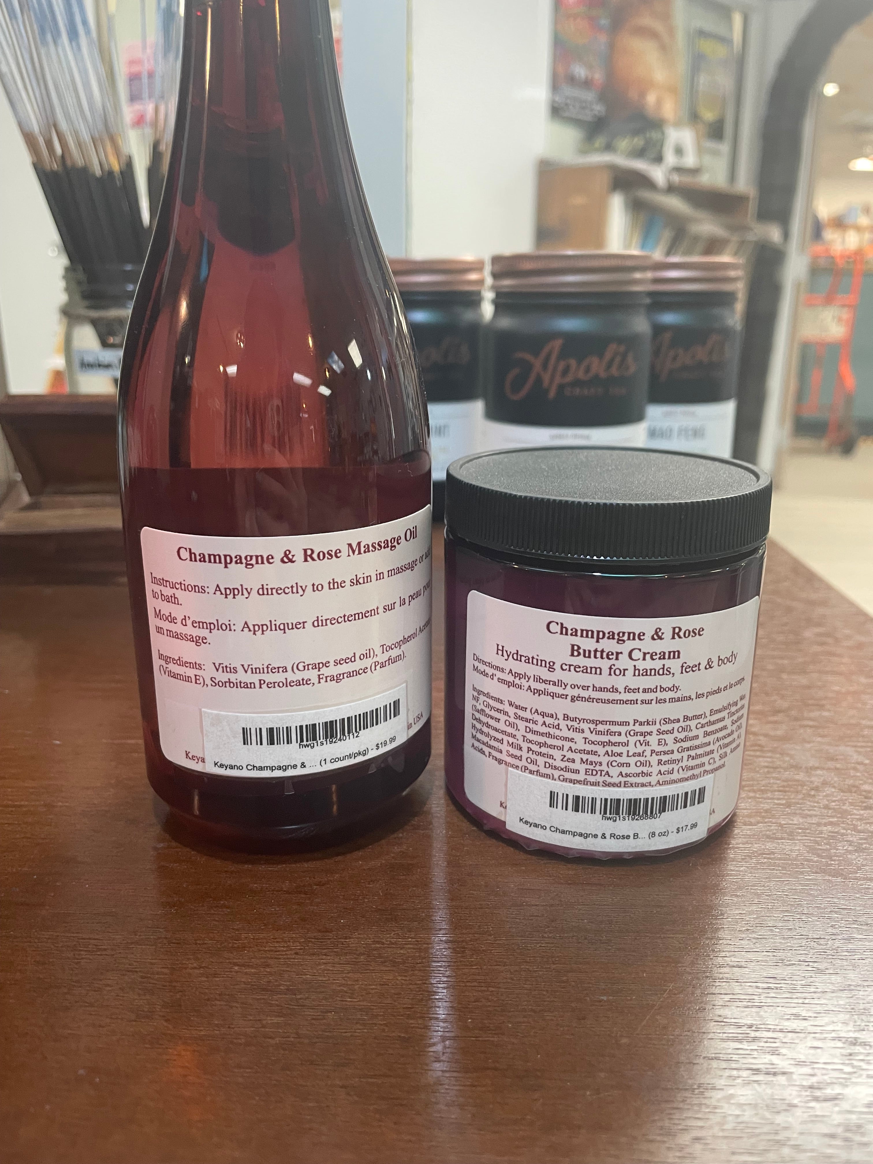 Keyano Aromatics Champagne Rose Oil & Butter Cream