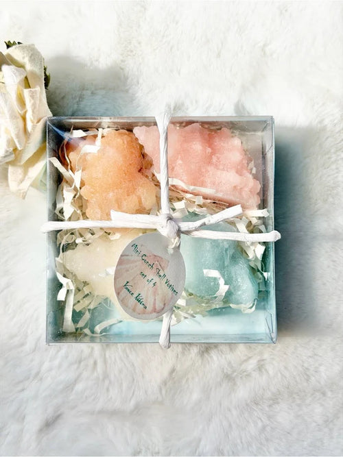 4Pk Mini Conch Shell Candles